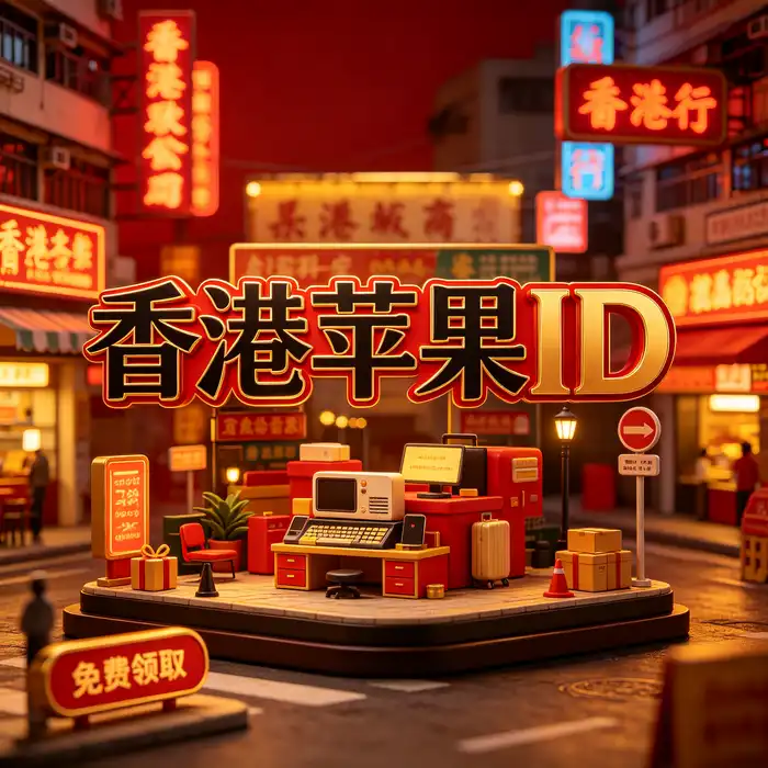 香港区 Apple ID 与地区商店说明配图
